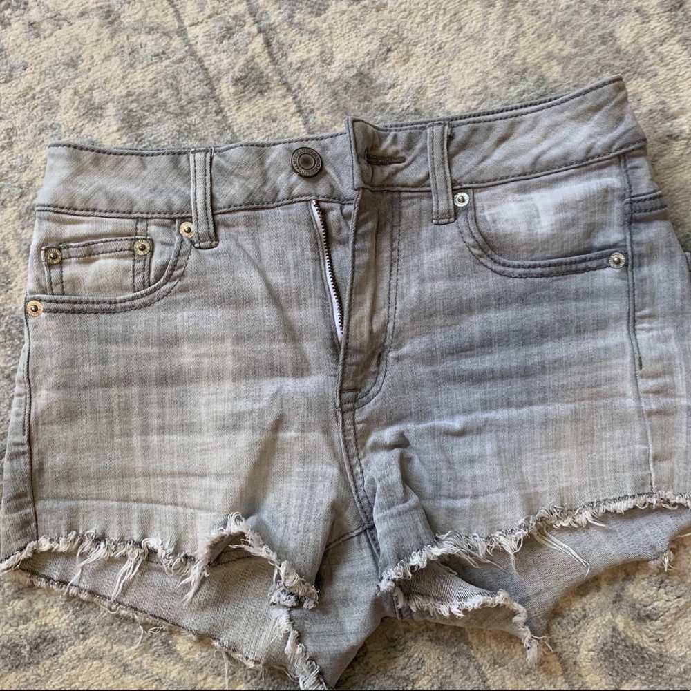 AE high waisted Denim Cutoff Shorts